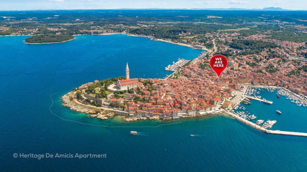Heritage De Amicis Apartment Rovinj Extérieur photo